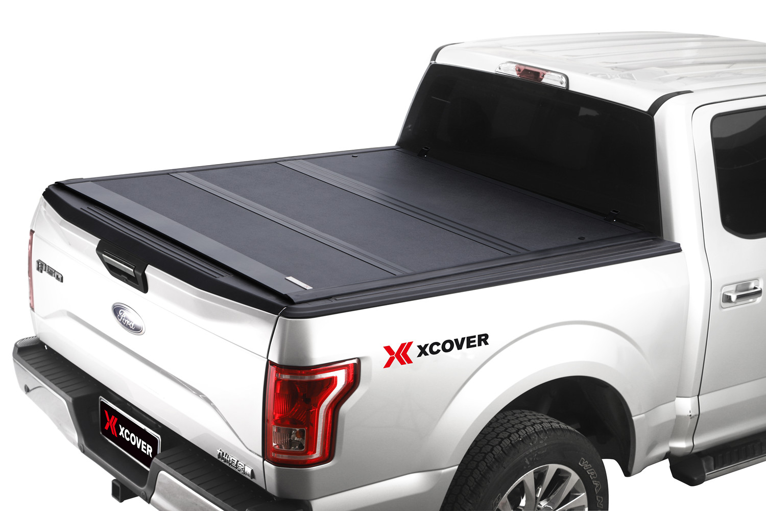 Xcover Hard Tri-fold Tonneau Cover, 5.5 Ft Fleetside Bed